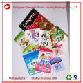 three side sealed dog food packaging pouch printing